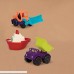 B. Toys by Battat 3- Pcs Mini Toy Cars Water & Sand Vehicles Beach Playset for Kids 18 Months+ B01EVHYXR8